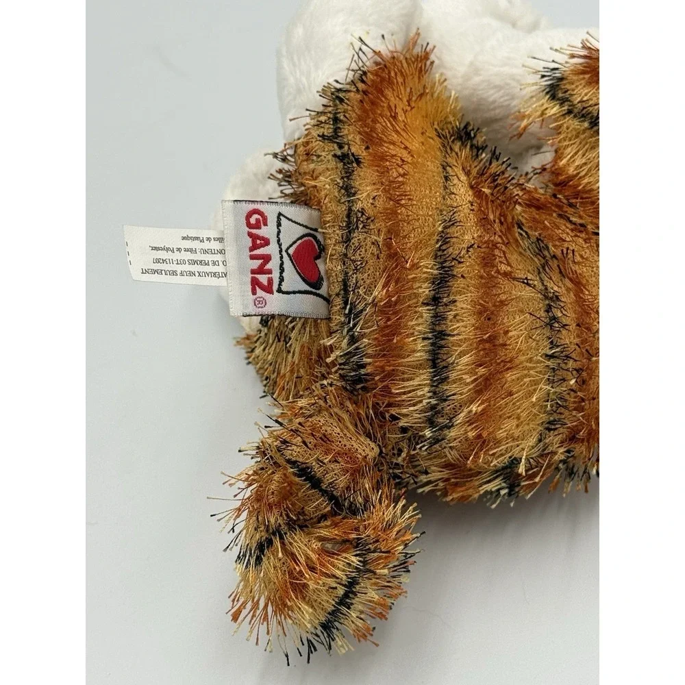 Ganz Webkinz Lil'Kinz Striped Alley Cat Plush Tiger Kitty Stuffed Animal no code